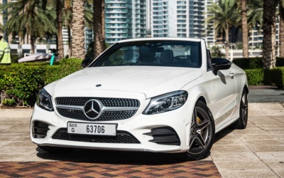 Rent Mercedes Benz C200 in Dubai