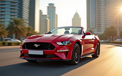 Аренда Ford Mustang GT Convertible 2024 в Дубае