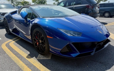 Аренда Lamborghini Huracan EVO Spyder 2023 в Дубае