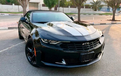 Rent Chevrolet Camaro RS Convertible V6 2020 in Dubai