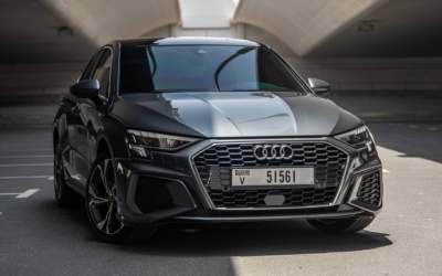Rent Audi A3 S Line 2023 in Dubai