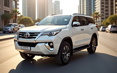 Аренда Toyota Fortuner 2024 в Дубае